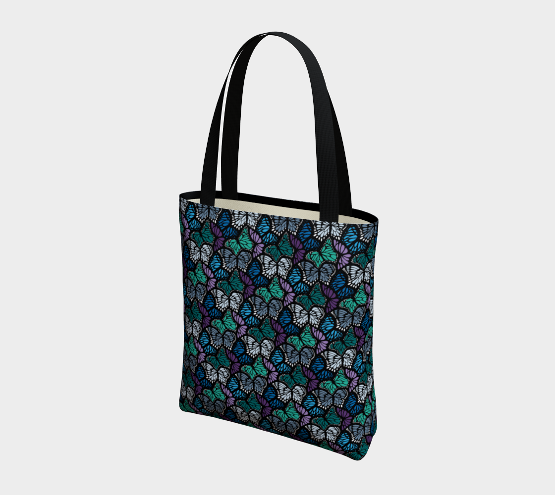 Tote Bag (Cool Butterflies)