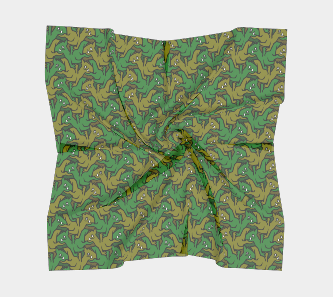 Square Scarf (Earth Dragons)