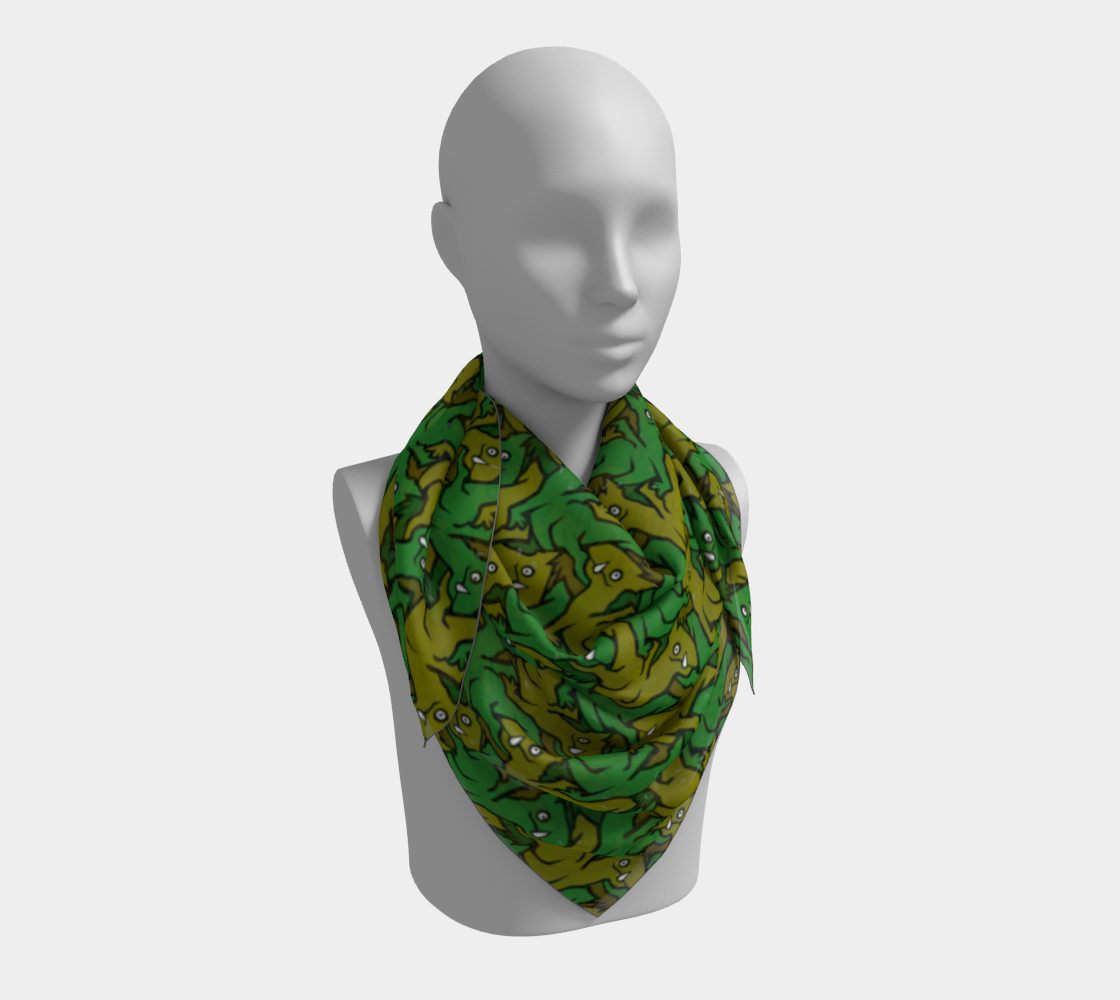 Square Scarf (Earth Dragons)