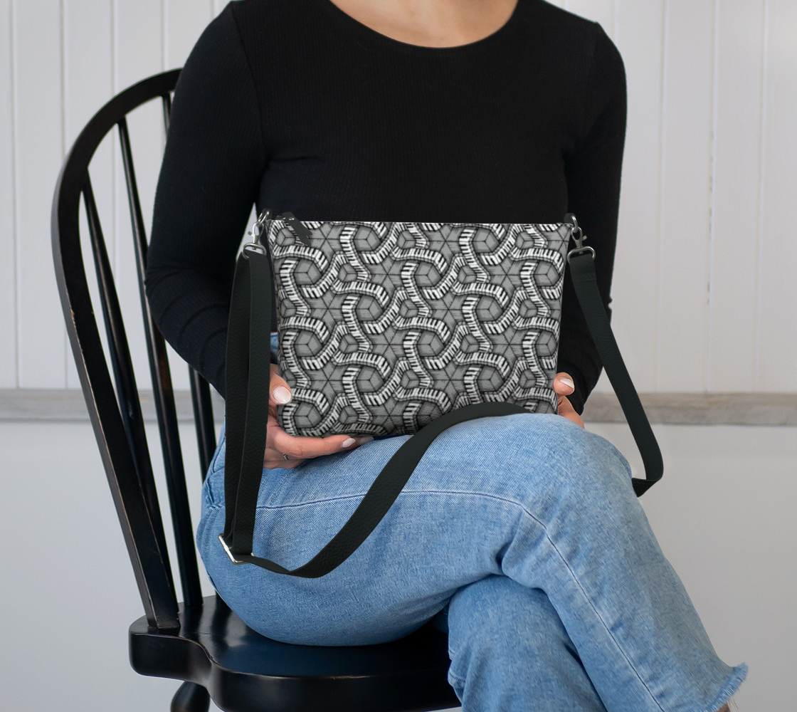 Vegan Leather Crossbody Purse (Piano World)