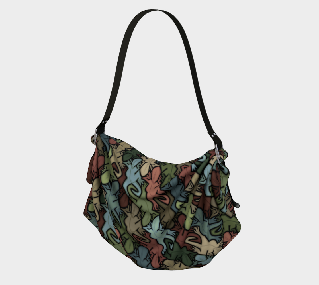 Origami Tote (Lizards)