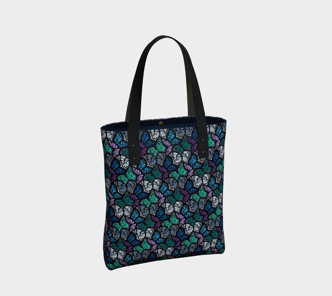 Tote Bag (Cool Butterflies)