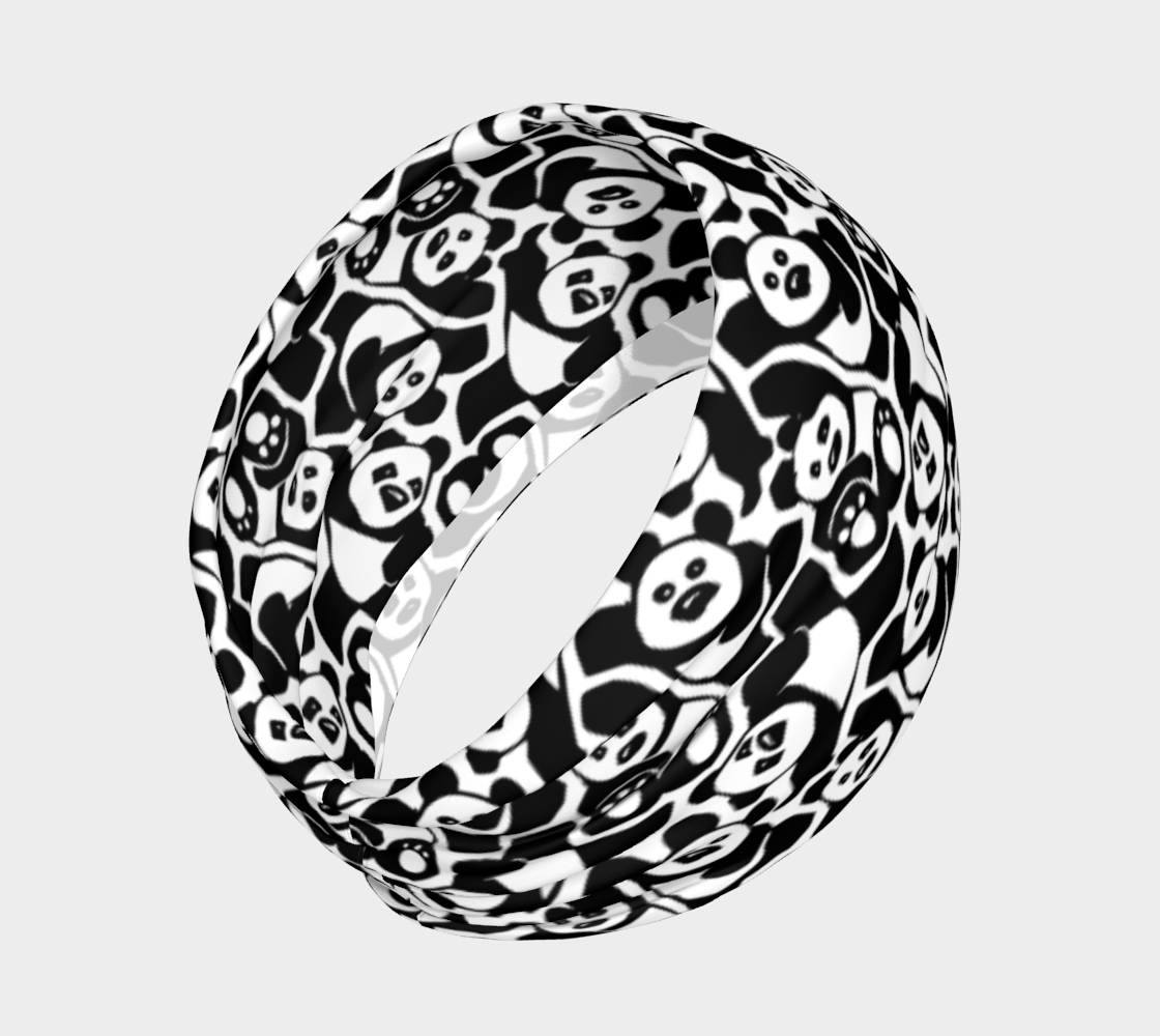 Headband (Dancing Pandas)