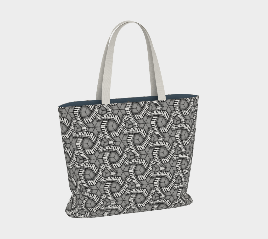 Large Tote Bag (Piano World)