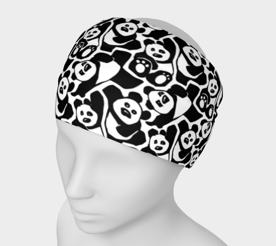 Headband (Dancing Pandas)