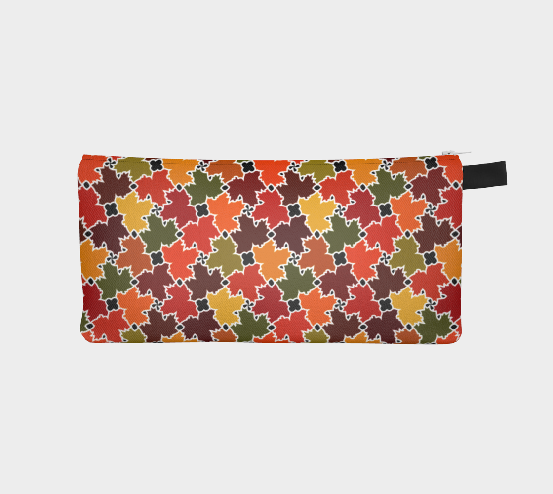 Pencil Case (Fall Leaves)