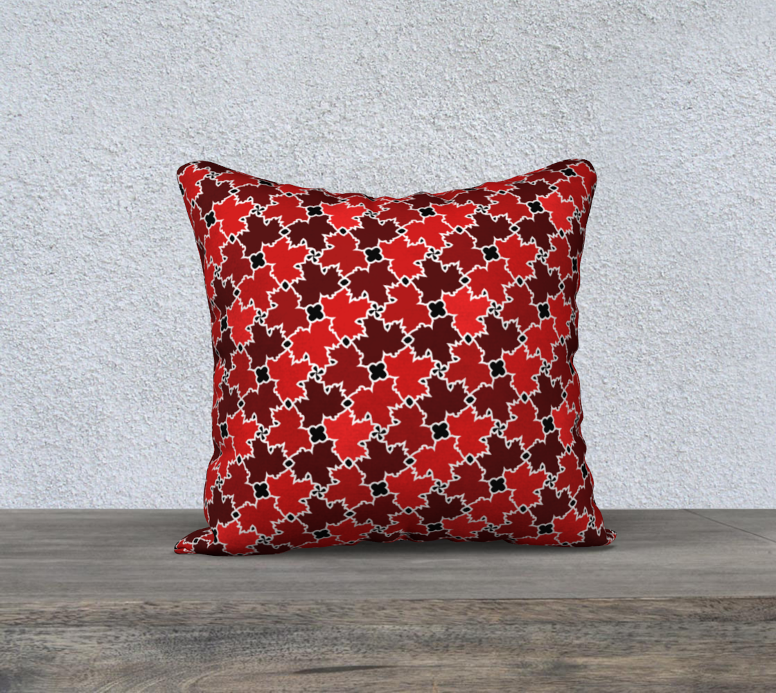 18" x 18" Pillow Case (Canadian Maple)