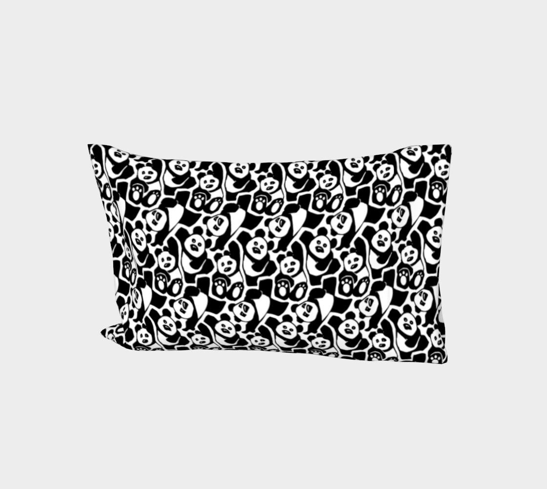 Bed Pillow Sleeve (Dancing Pandas)