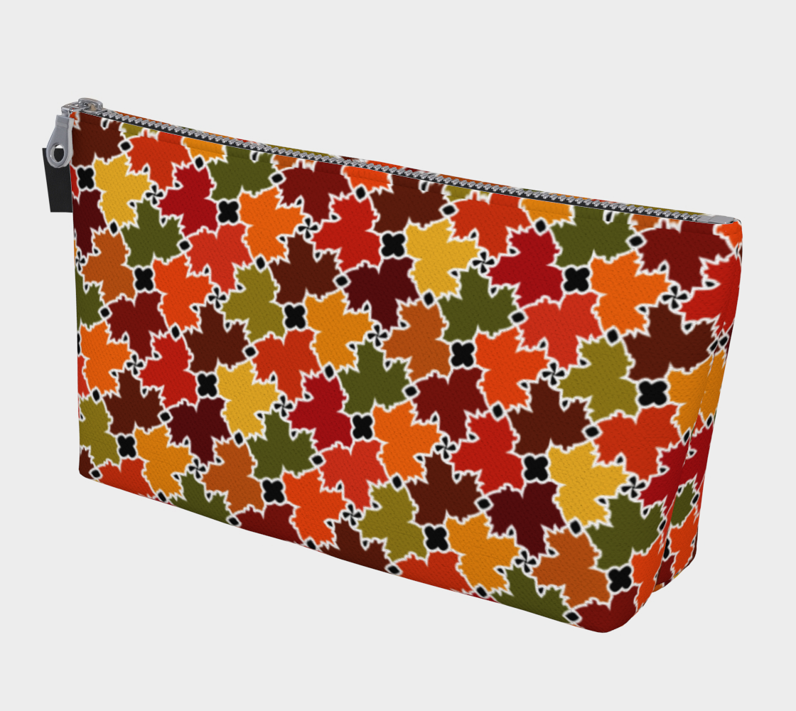 Makeup Bag (Fall Leaves)
