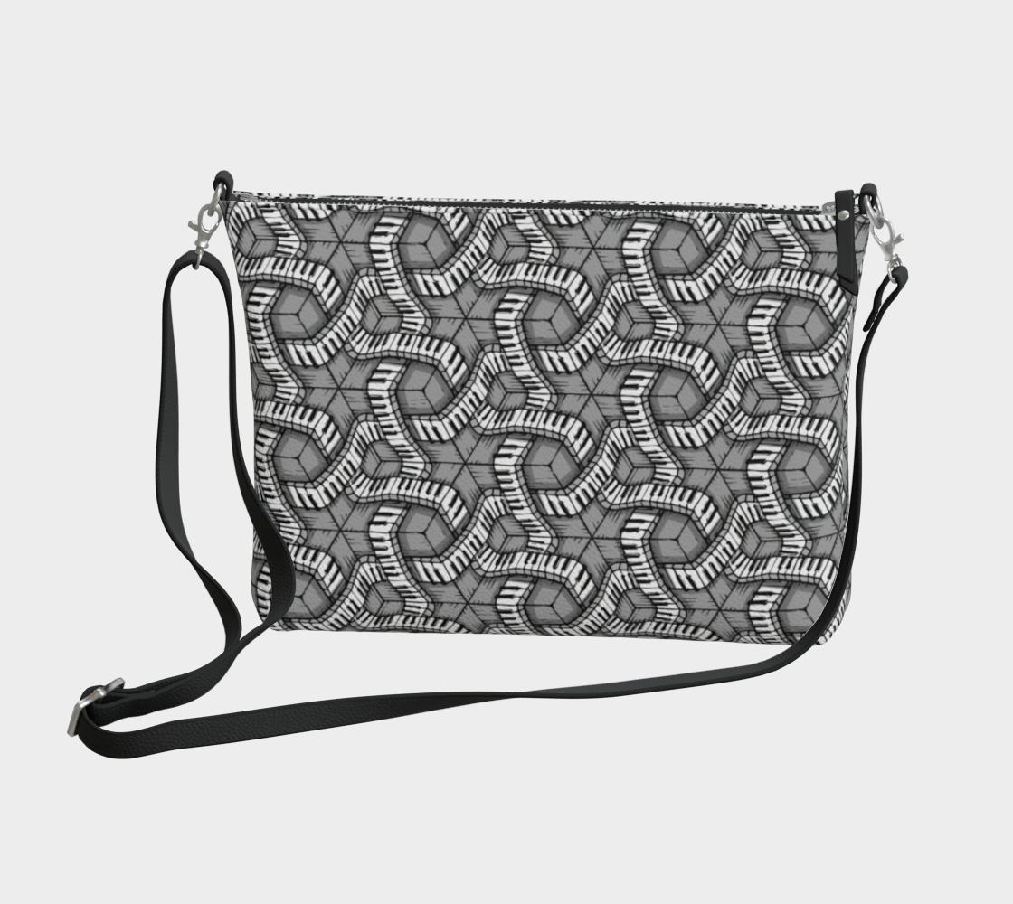 Vegan Leather Crossbody Purse (Piano World)