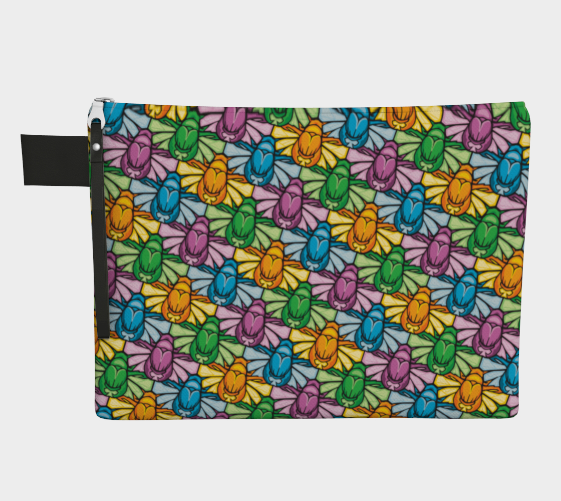 Zipper Carry-all (Scarabs)