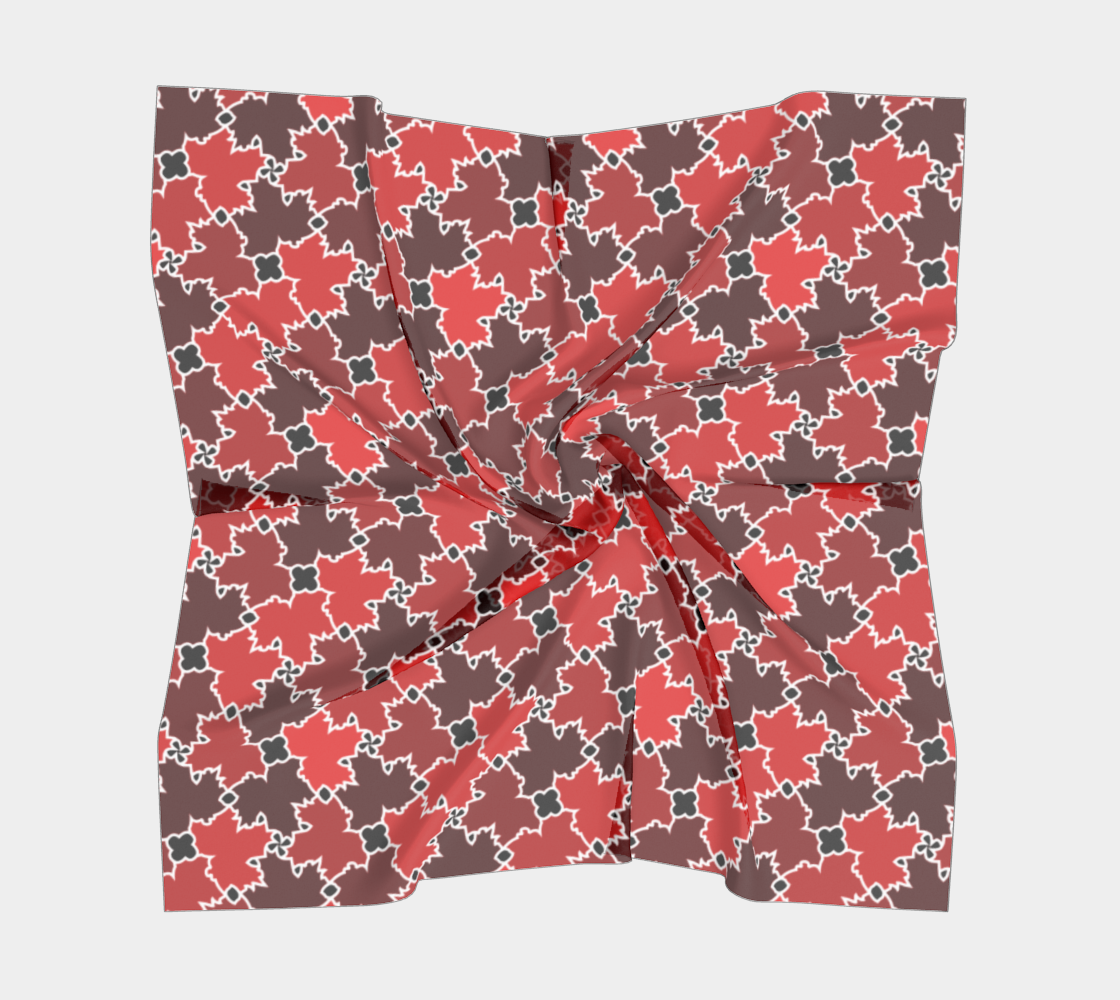 Square Scarf (Canadian Maple)