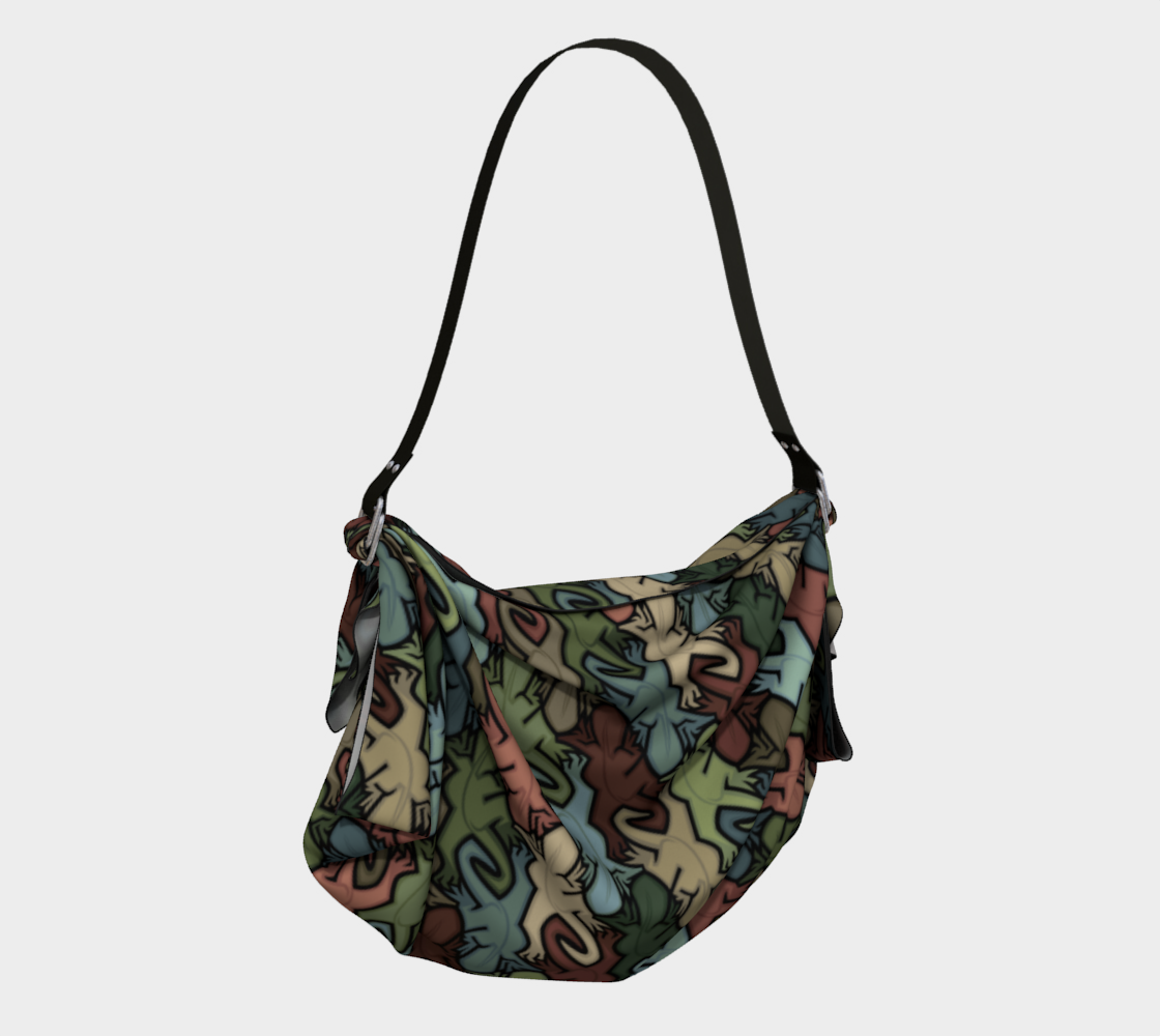 Origami Tote (Lizards)