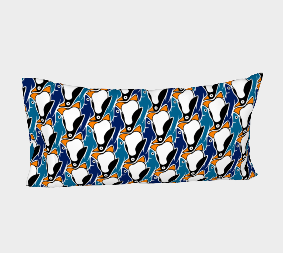Bed Pillow Sleeve (Penguin's Supper)