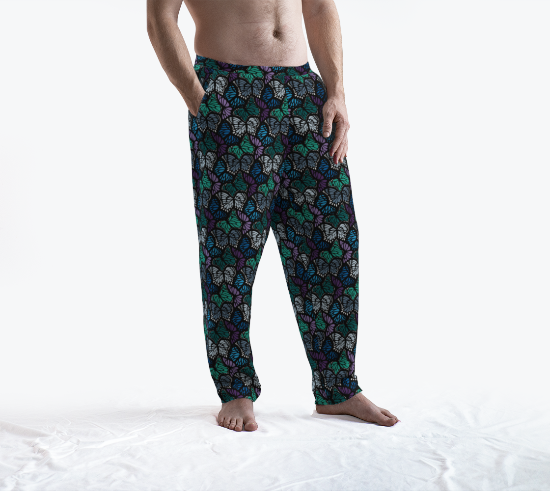 Lounge Pants (Cool Butterflies)