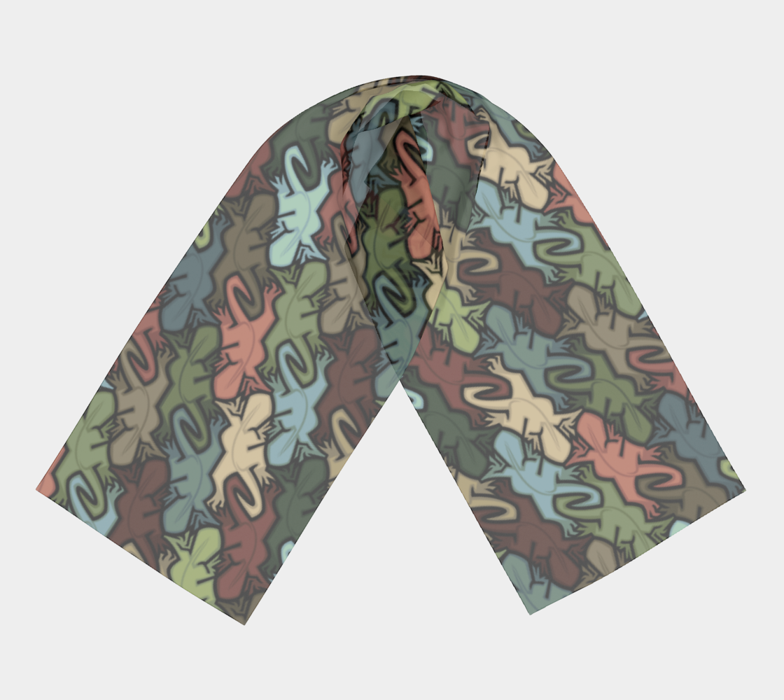 Long Scarf (Lizards)