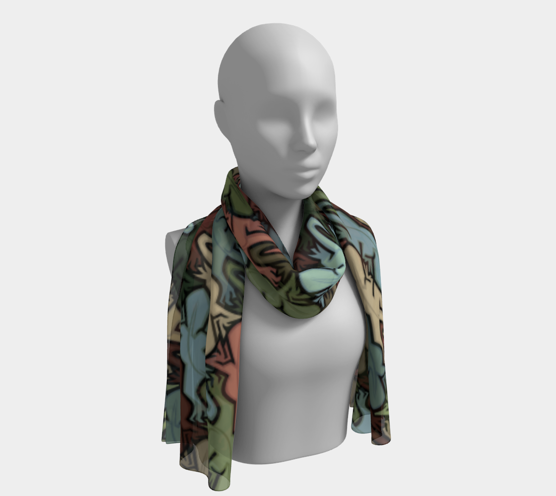 Long Scarf (Lizards)