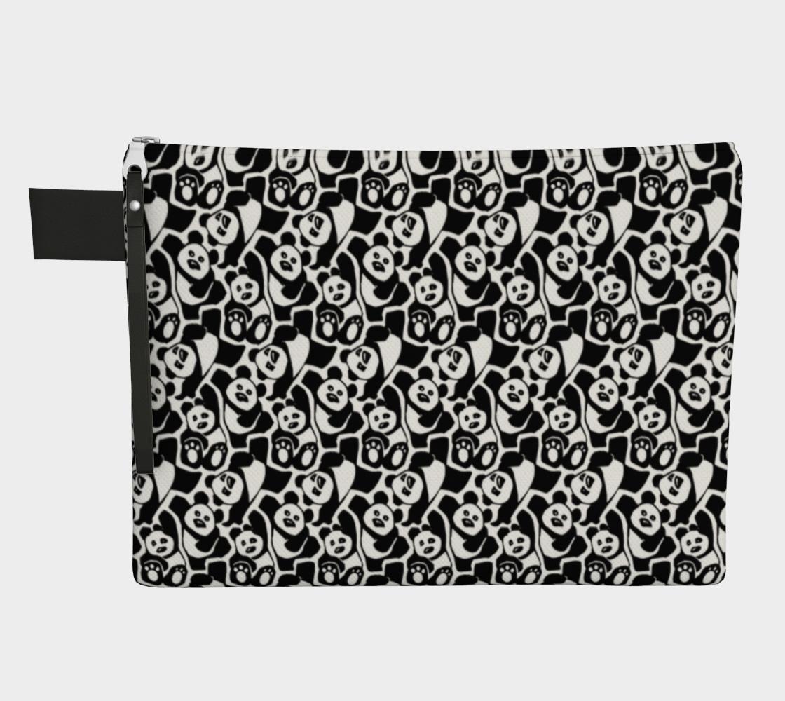 Zipper Carry-all (Dancing Pandas)