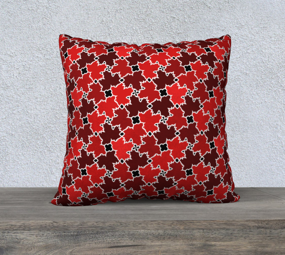 22" x 22" Pillow Case (Canadian Maple)