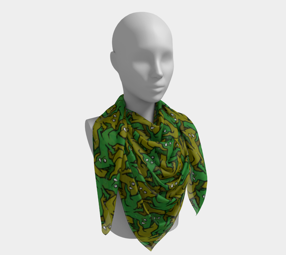 Square Scarf (Earth Dragons)