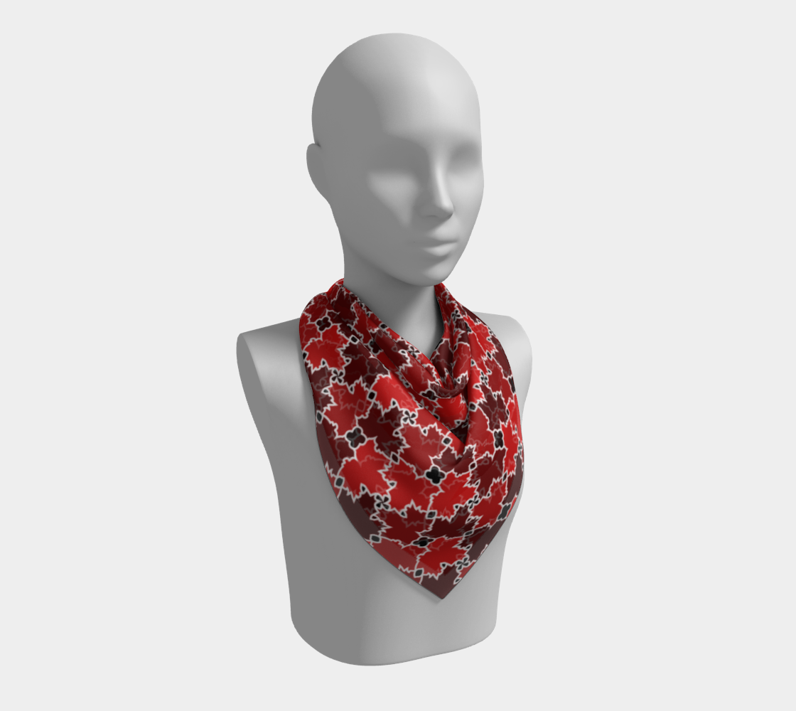 Square Scarf (Canadian Maple)