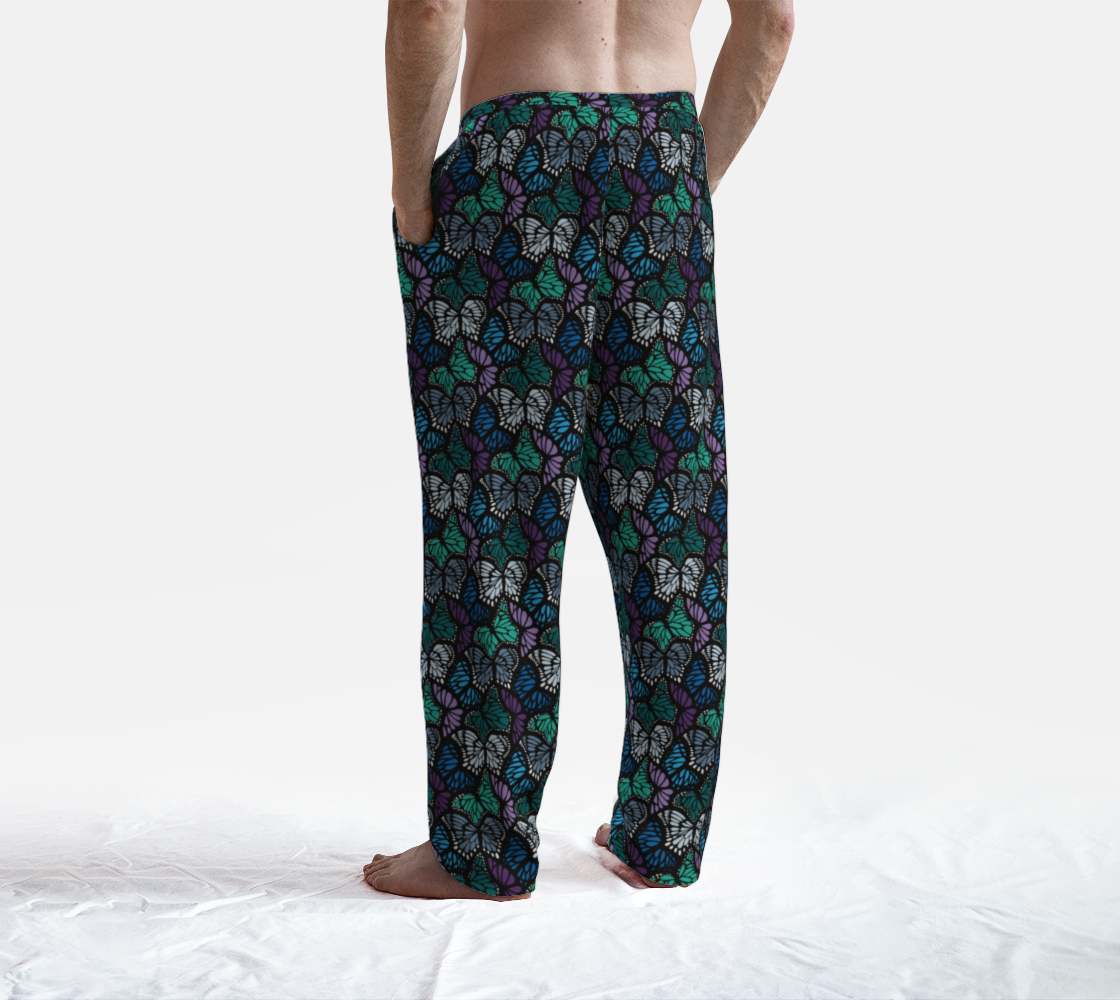 Lounge Pants (Cool Butterflies)