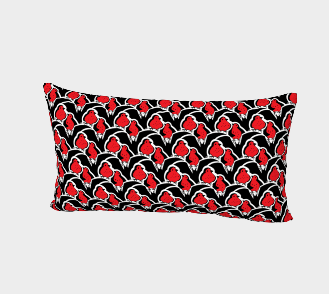 Bed Pillow Sham (Bats & Robins)