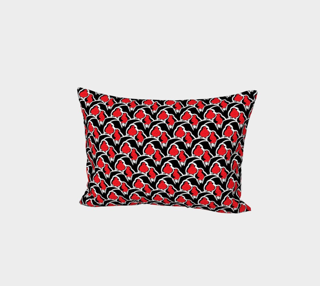 Bed Pillow Sham (Bats & Robins)