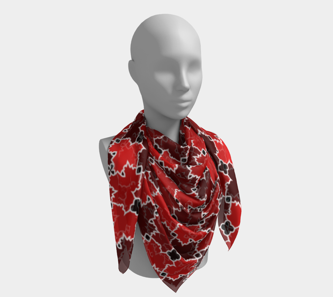 Square Scarf (Canadian Maple)