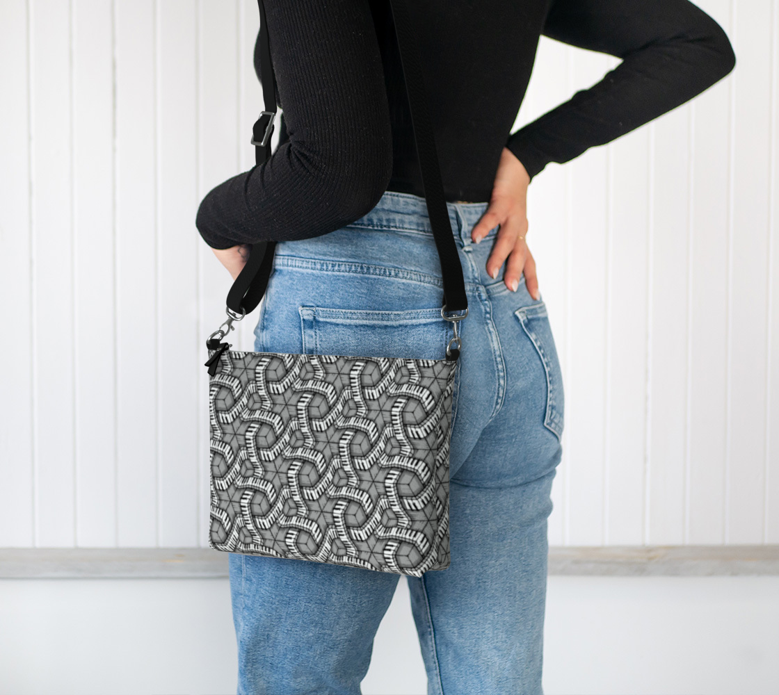 Vegan Leather Crossbody Purse (Piano World)