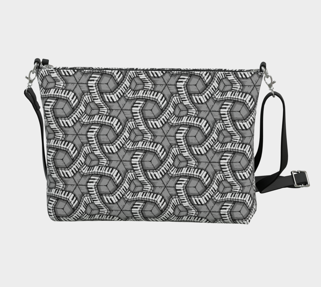 Vegan Leather Crossbody Purse (Piano World)