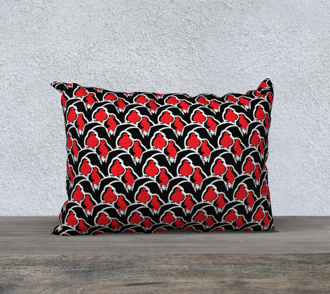 20" x 14" Pillow Case (Bats & Robins)