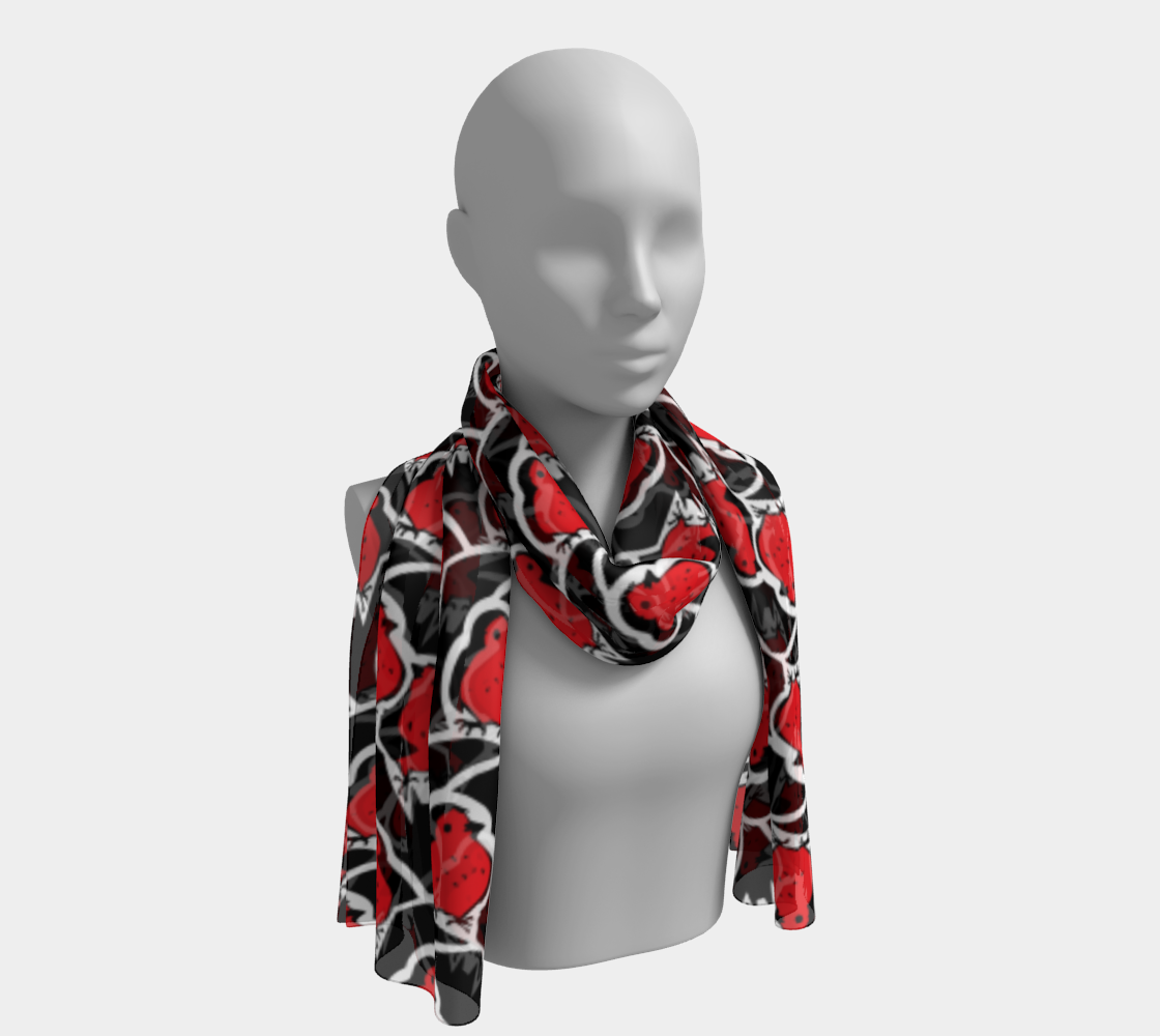 Long Scarf (Bats & Robins)