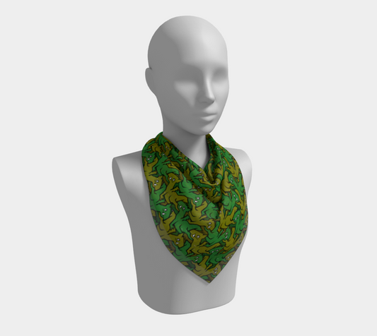 Square Scarf (Earth Dragons)
