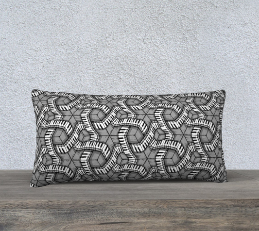 24" x 12" Pillow Case (Piano World)