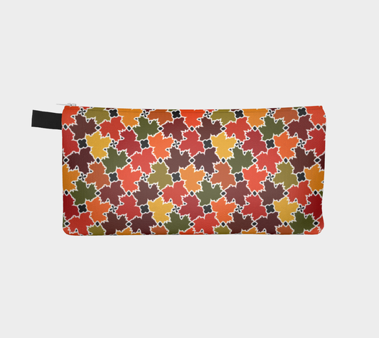 Pencil Case (Fall Leaves)