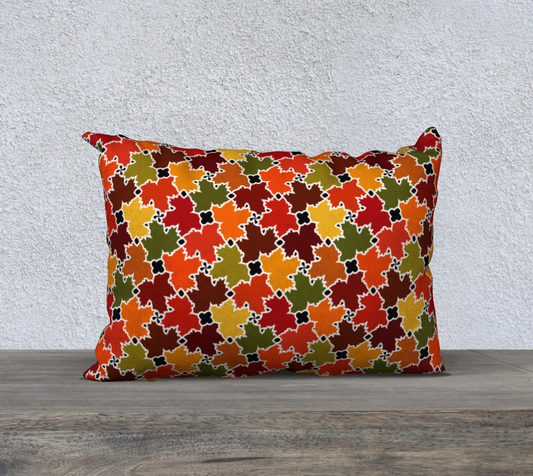 20" x 14" Pillow Case (Fall Leaves)