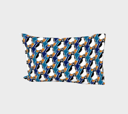 Bed Pillow Sleeve (Penguin's Supper)