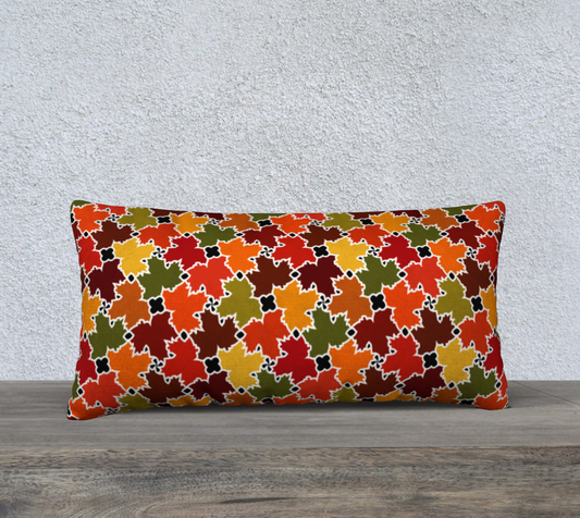 24" x 12" Pillow Case (Fall Leaves)