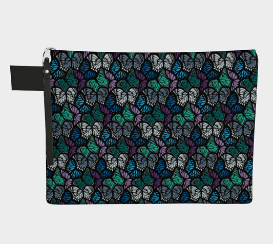 Zipper Carry-all (Cool Butterflies)