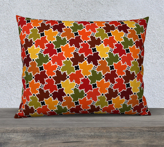 26" x 20" Pillow Case (Fall Leaves)
