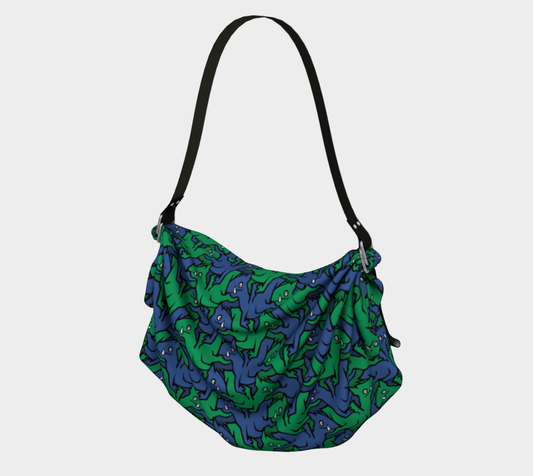 Origami Tote (Water Dragons)