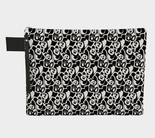 Zipper Carry-all (Dancing Pandas)