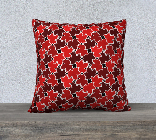 22" x 22" Pillow Case (Canadian Maple)