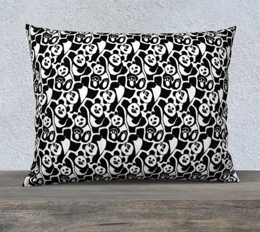 26" x 20" Pillow Case (Dancing Pandas)
