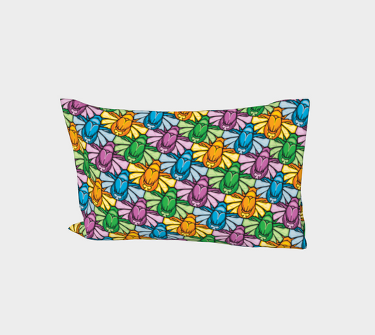 Bed Pillow Sleeve (Scarabs)
