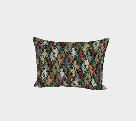 Bed Pillow Sham (Lizards)