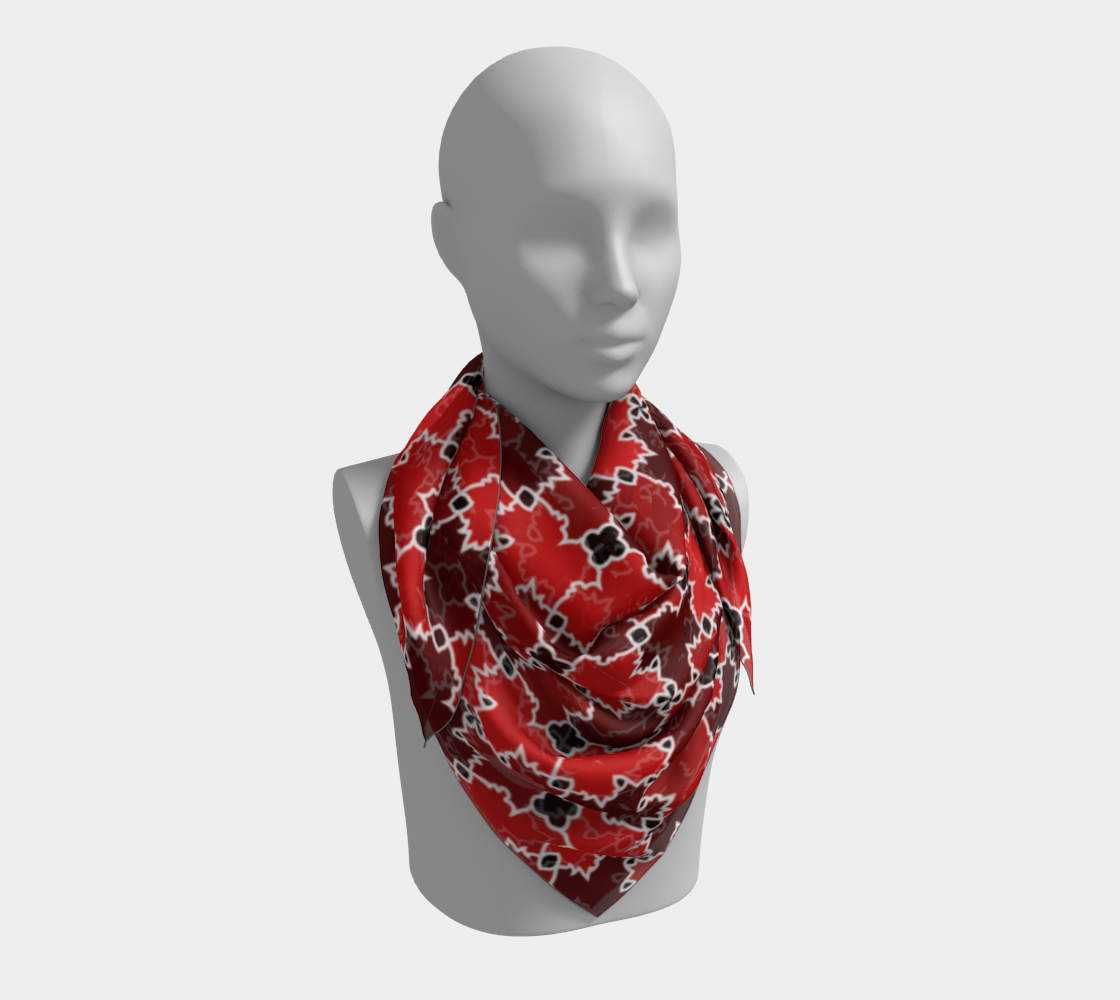 Square Scarf (Canadian Maple)