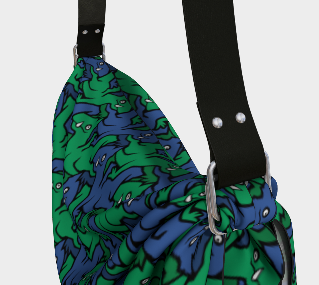 Origami Tote (Water Dragons)